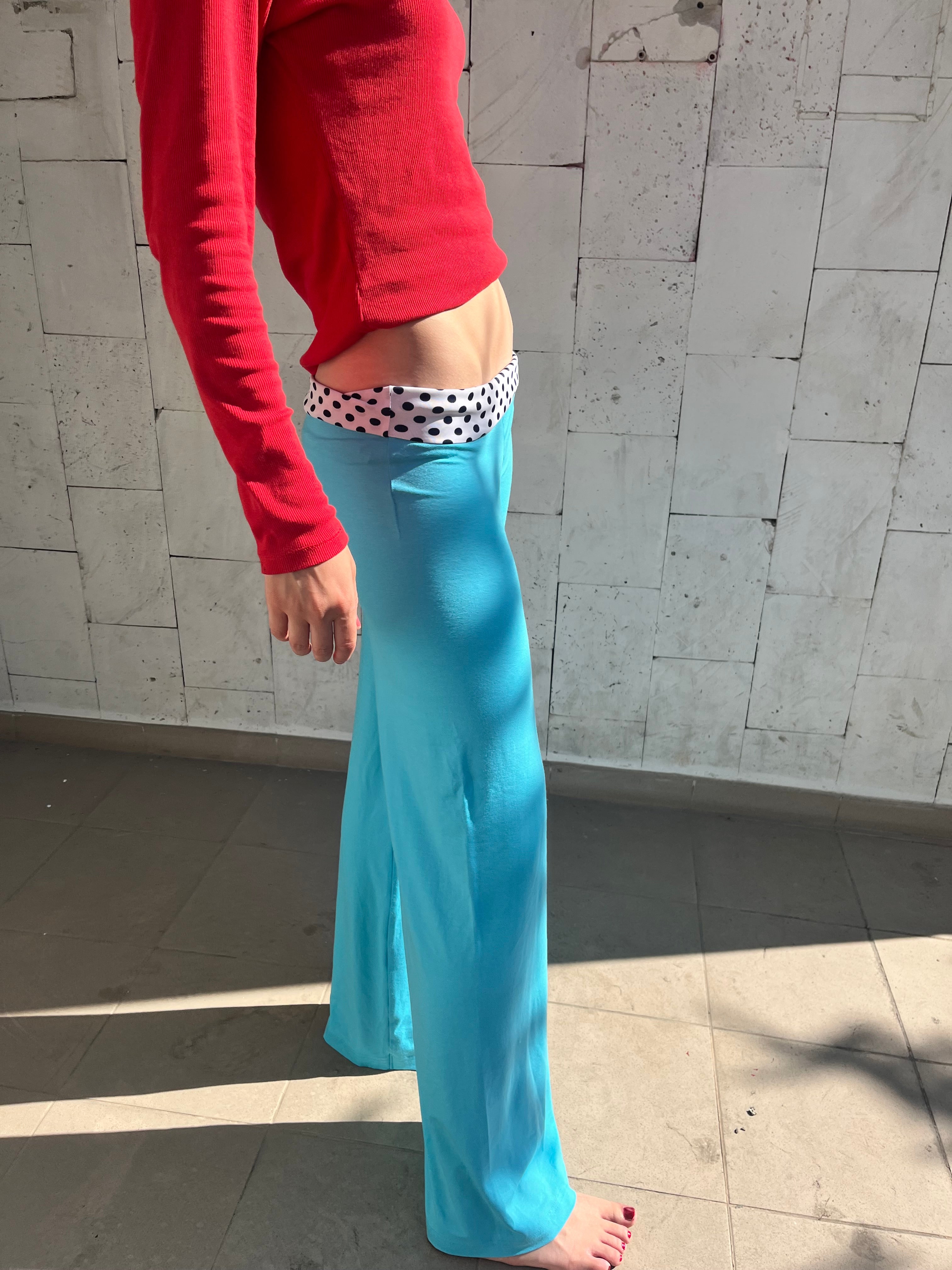 Baby blue pants