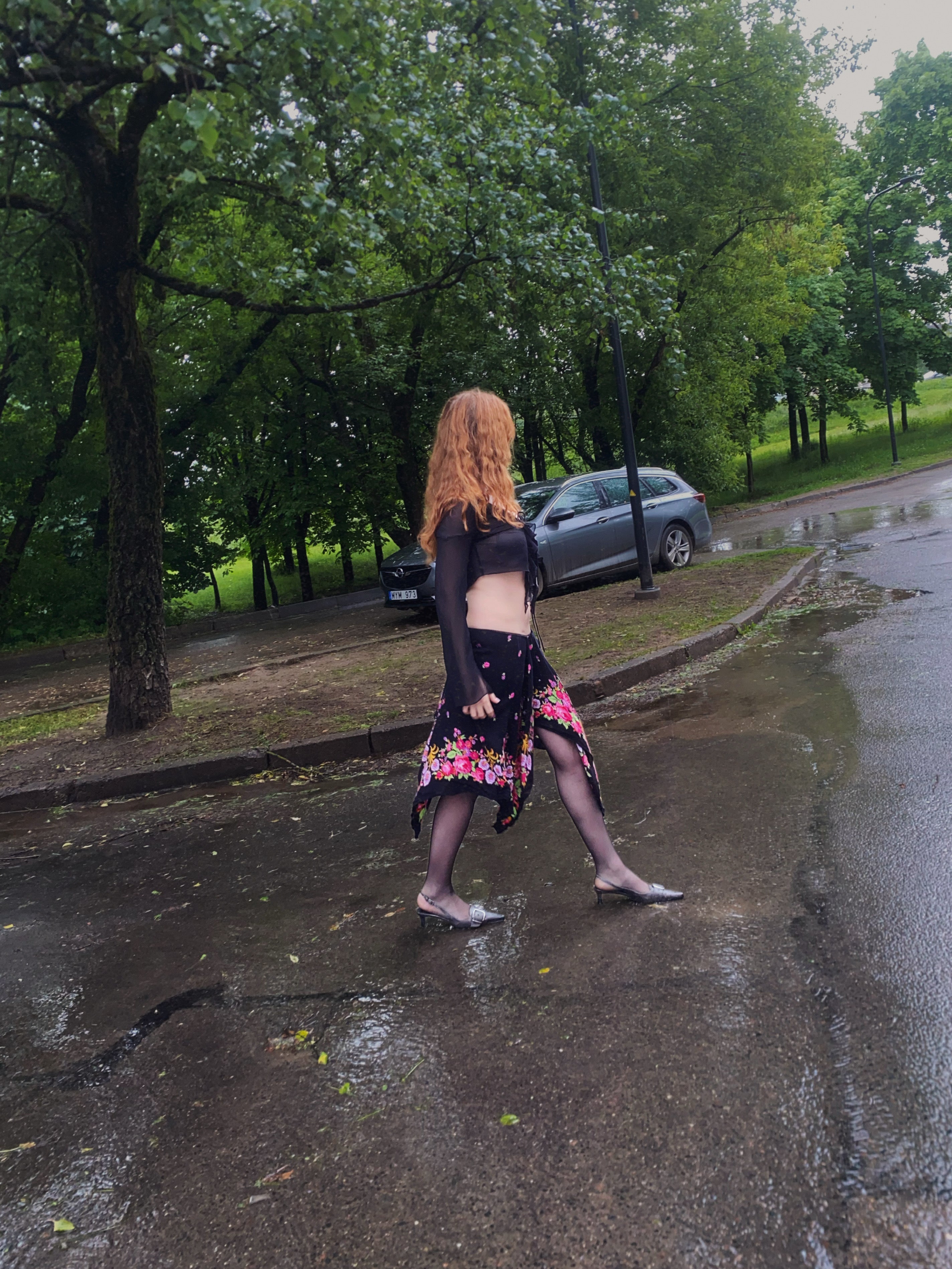 Asymetrical skirt
