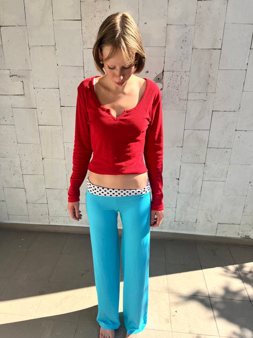 Baby blue pants