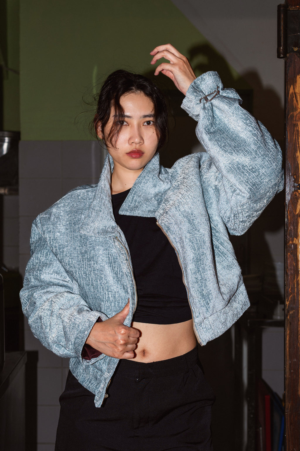 Winter bomber jacket