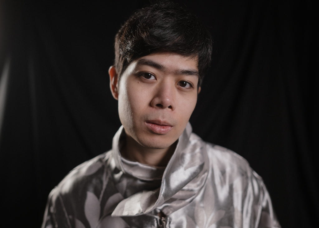 Silver unisex bomber jacket