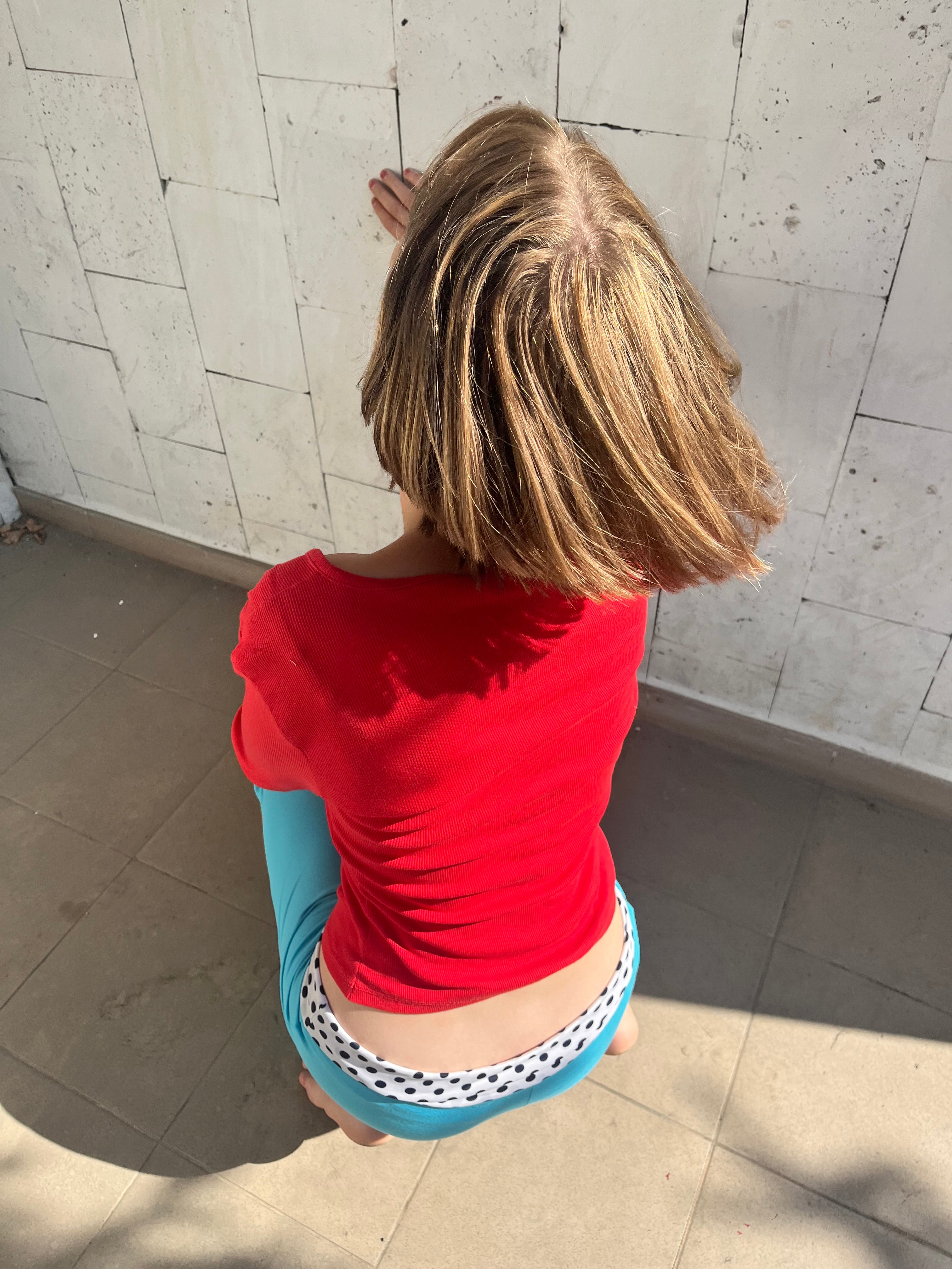 Baby blue pants
