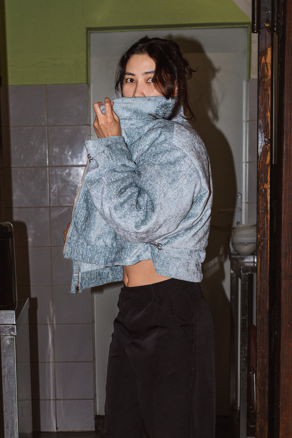 Winter bomber jacket