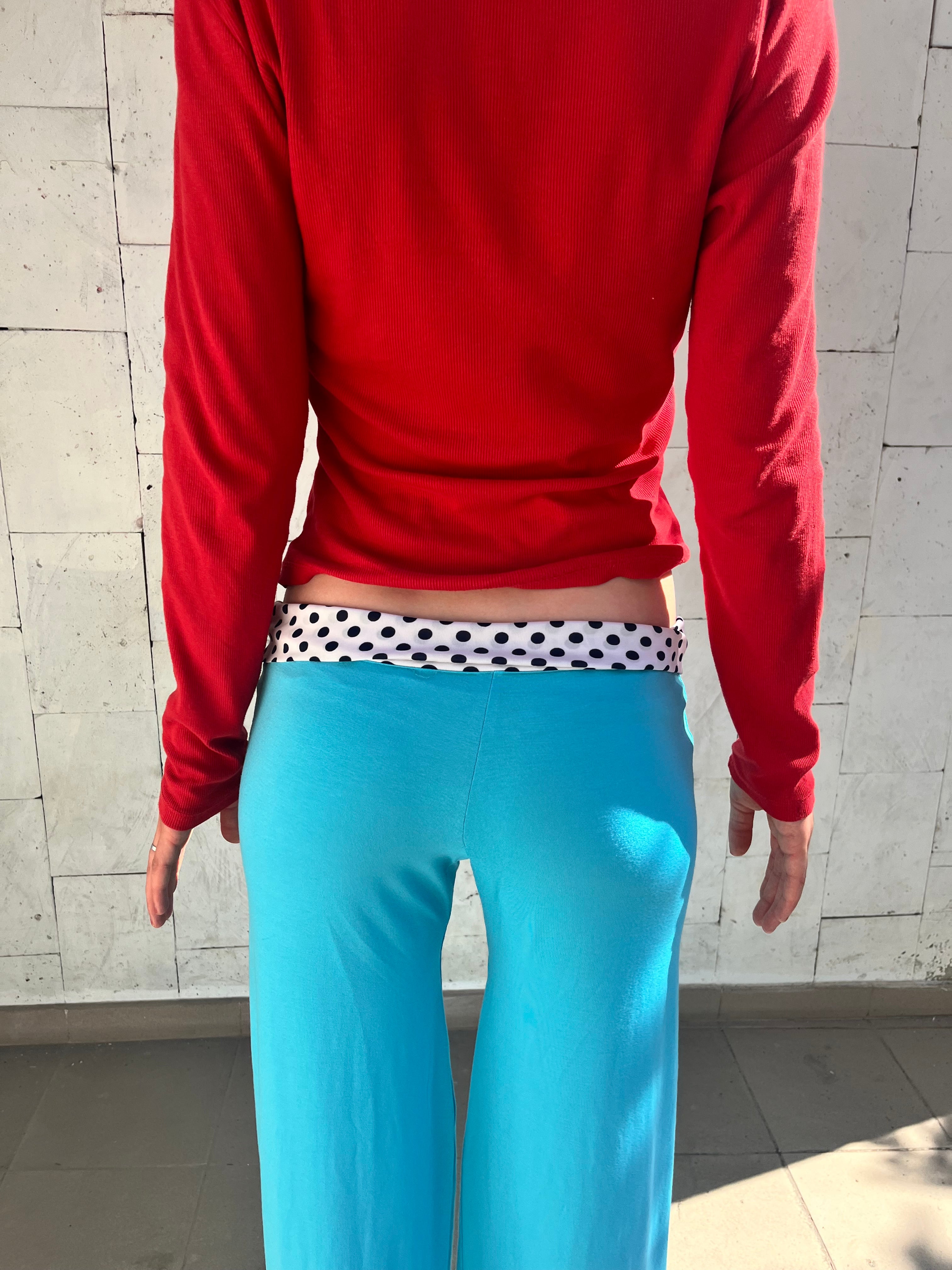 Baby blue pants