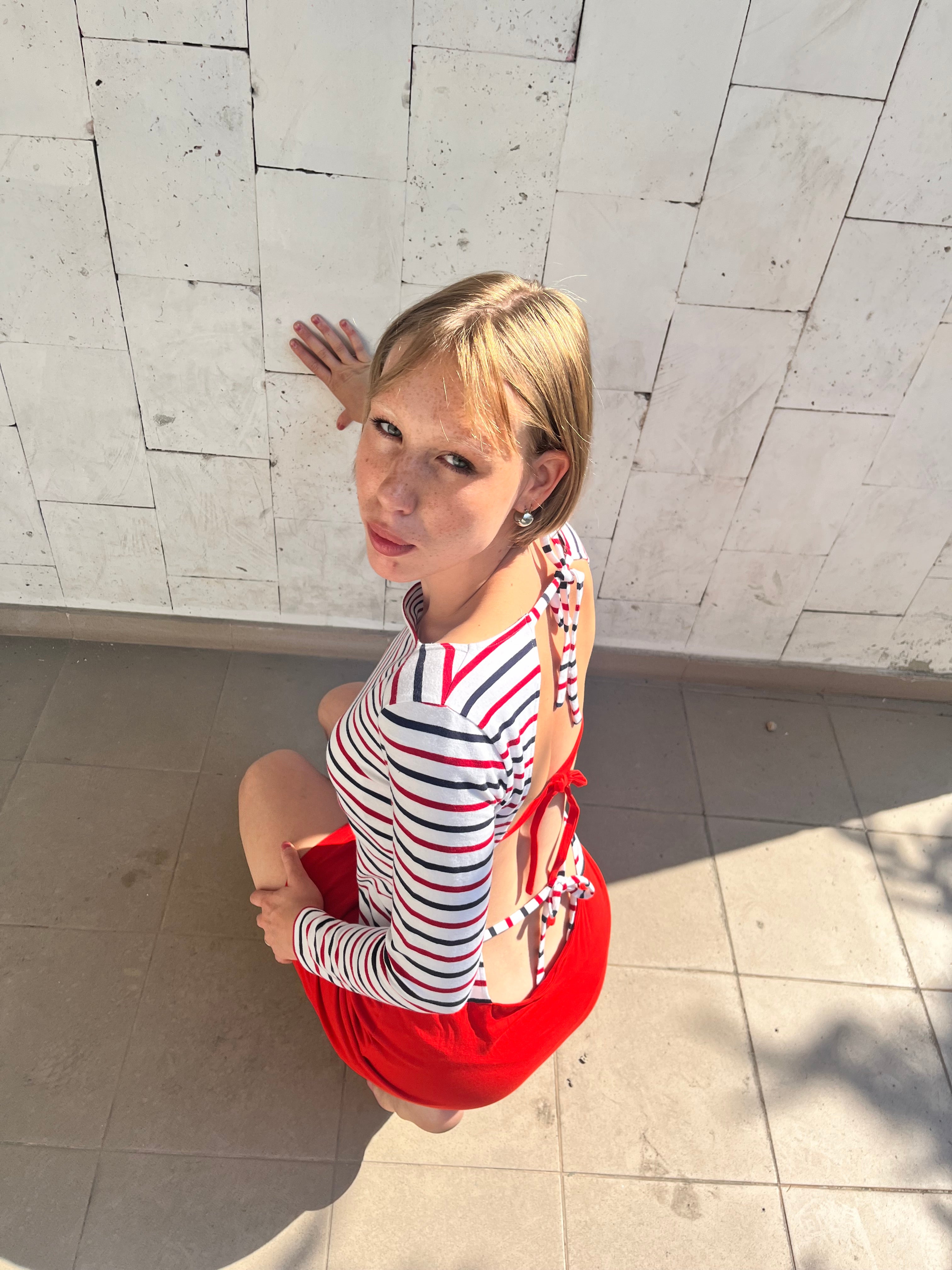 Seaside dress.